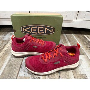 Keen Womens Terradora II Vent Hiking Shoes Size 7.5 Rhubarb/Orange Lightweight